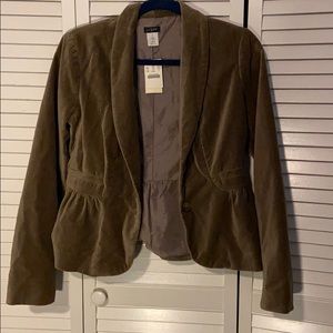 J. Crew velvet blazer